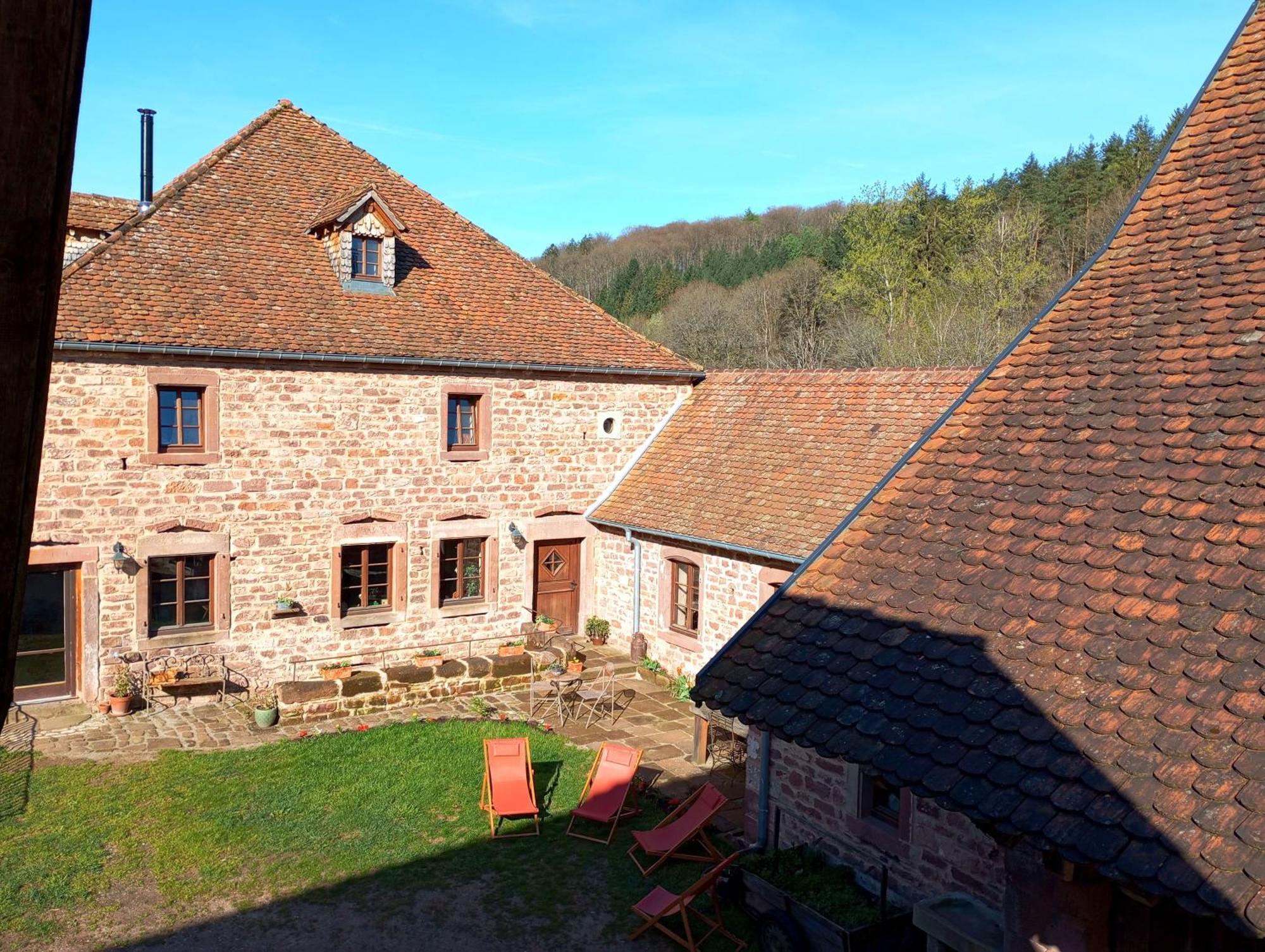 Maison D'Hotes De Charme - Ancien Moulin En Pleine Nature - La Paulusmuehle Soucht Esterno foto