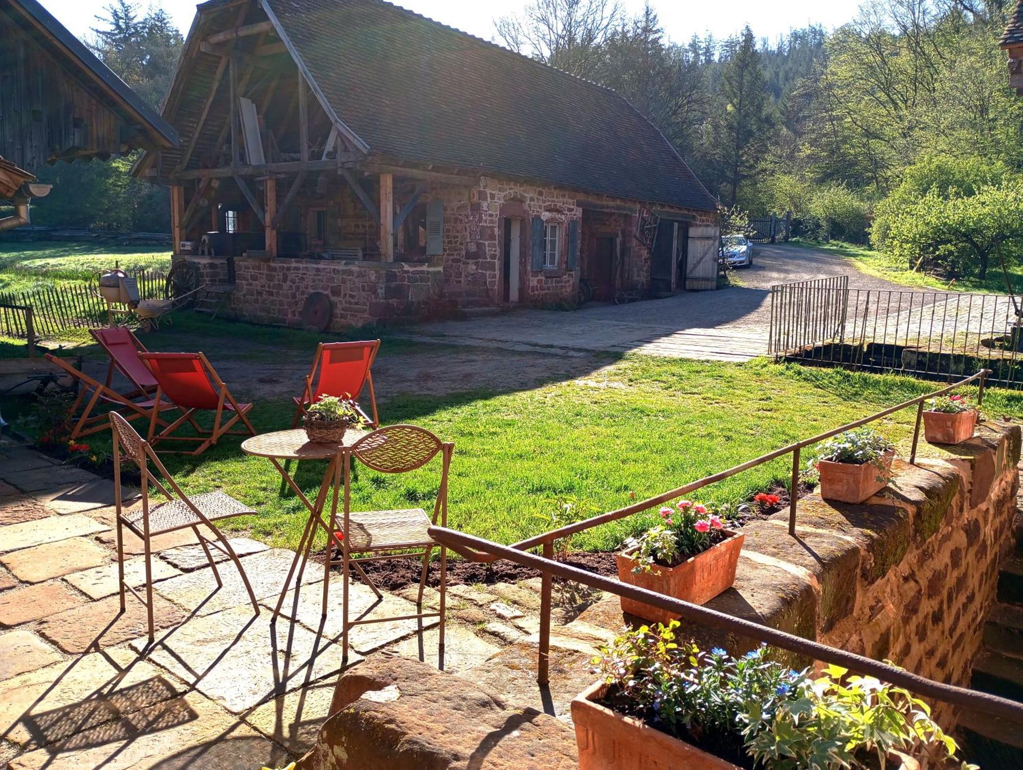 Maison D'Hotes De Charme - Ancien Moulin En Pleine Nature - La Paulusmuehle Soucht Esterno foto