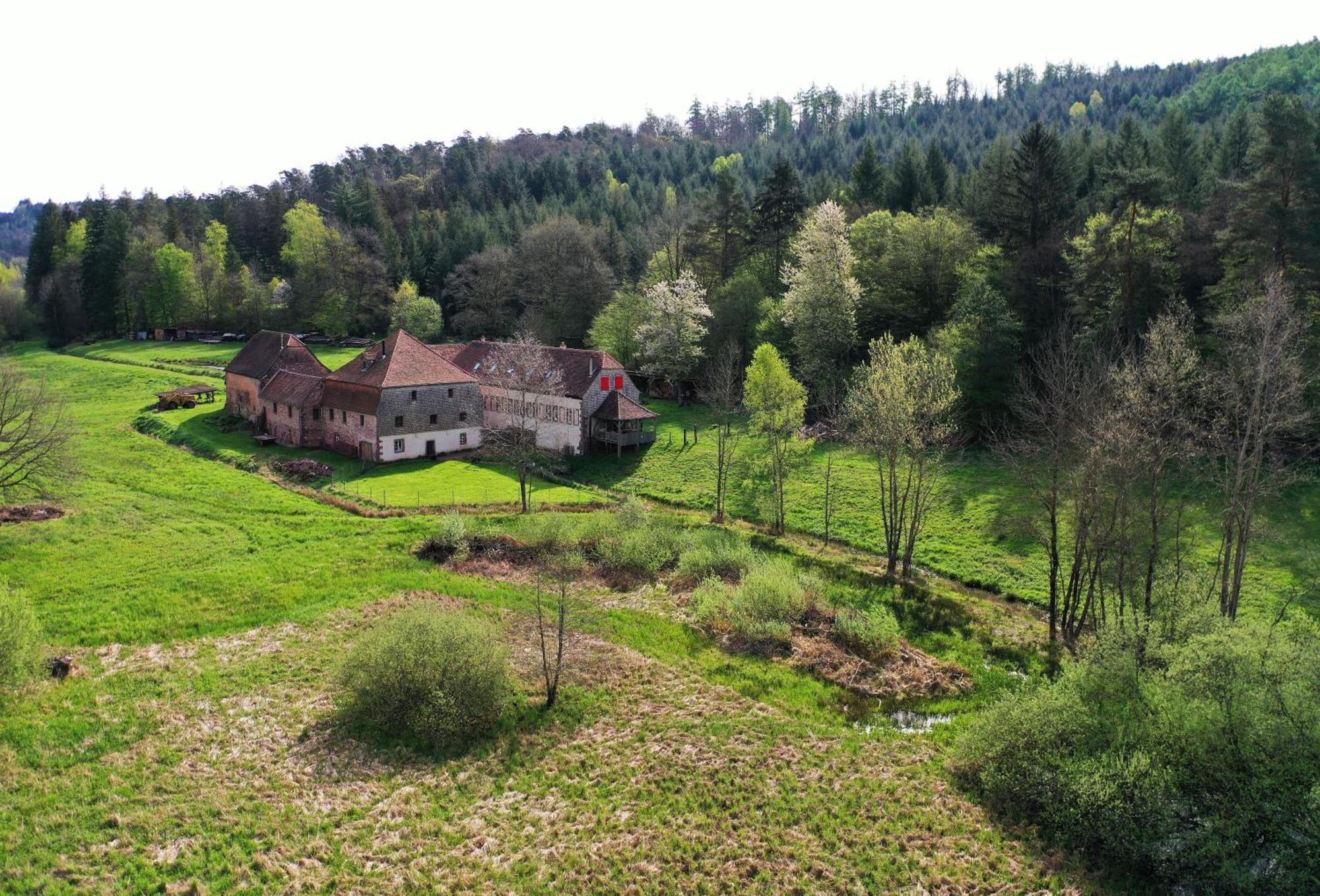 Maison D'Hotes De Charme - Ancien Moulin En Pleine Nature - La Paulusmuehle Soucht Esterno foto